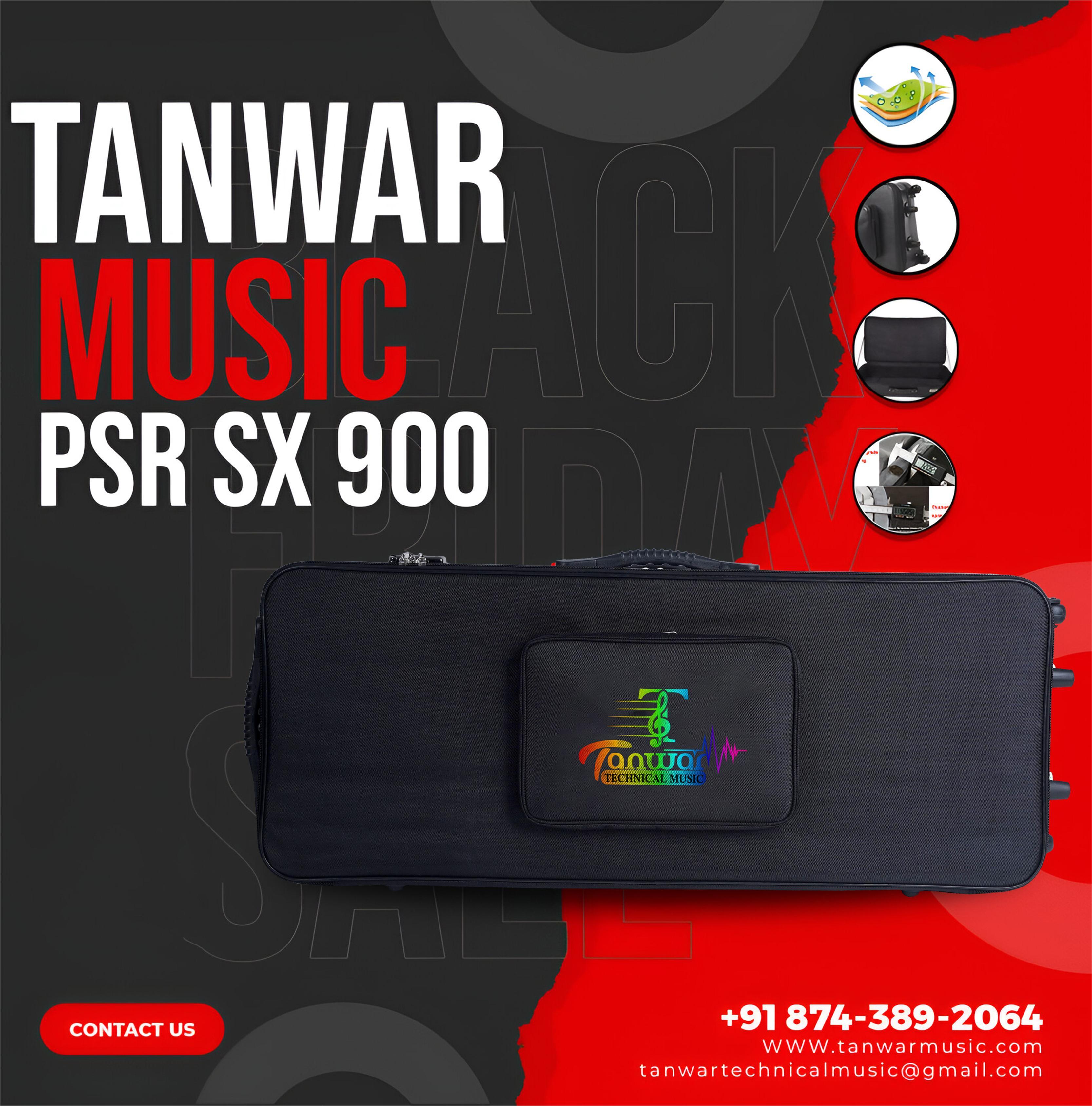 Yamaha SX-900  Trolley Bag