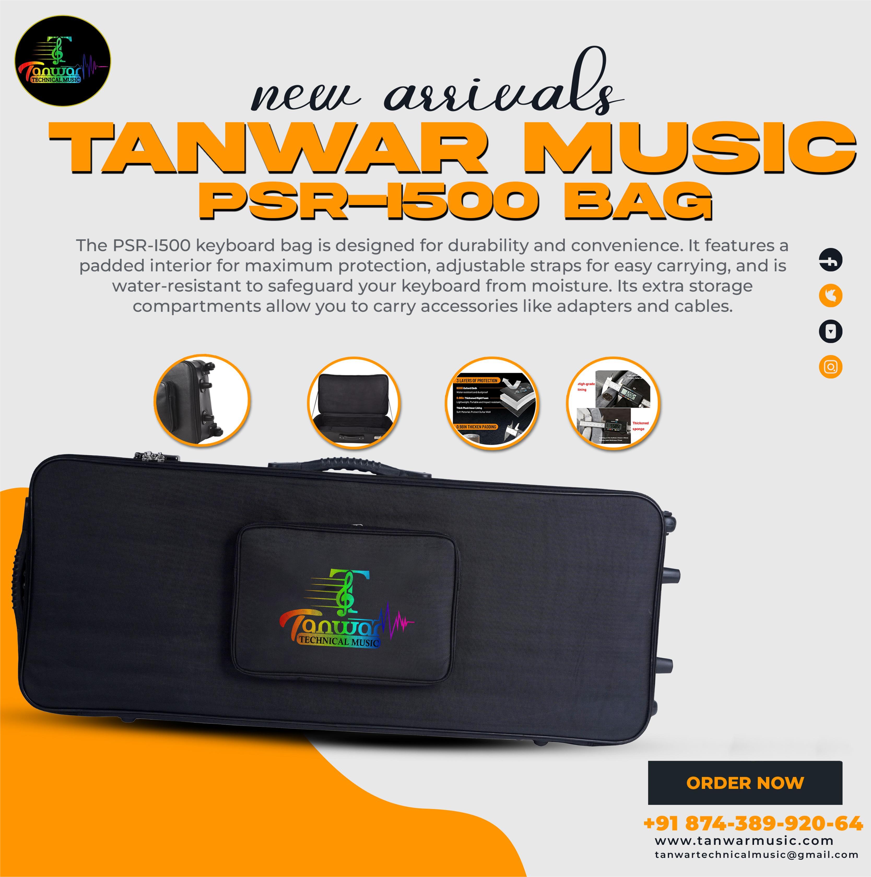 Yamaha PSR-I500 Trolley Bag