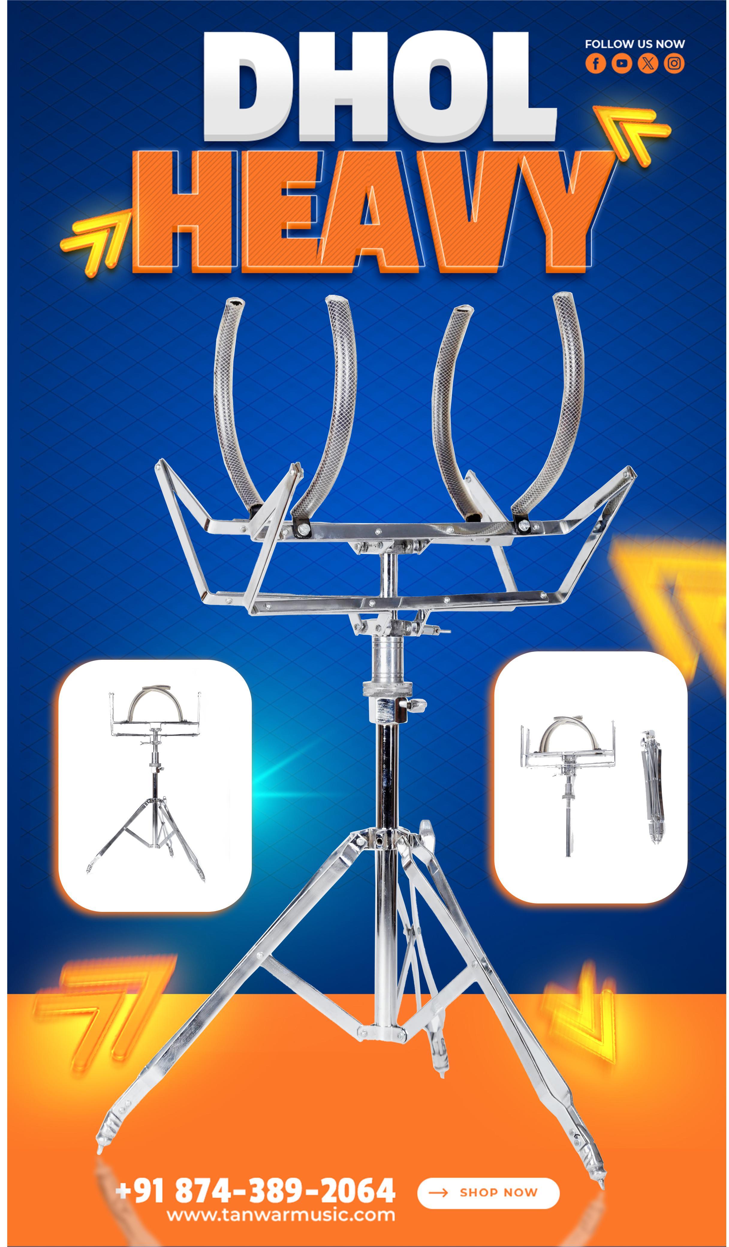 Dhol Heavy Stand