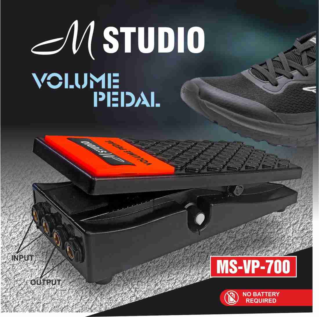 M-Studio VP-700 Stereo Volume Pedal