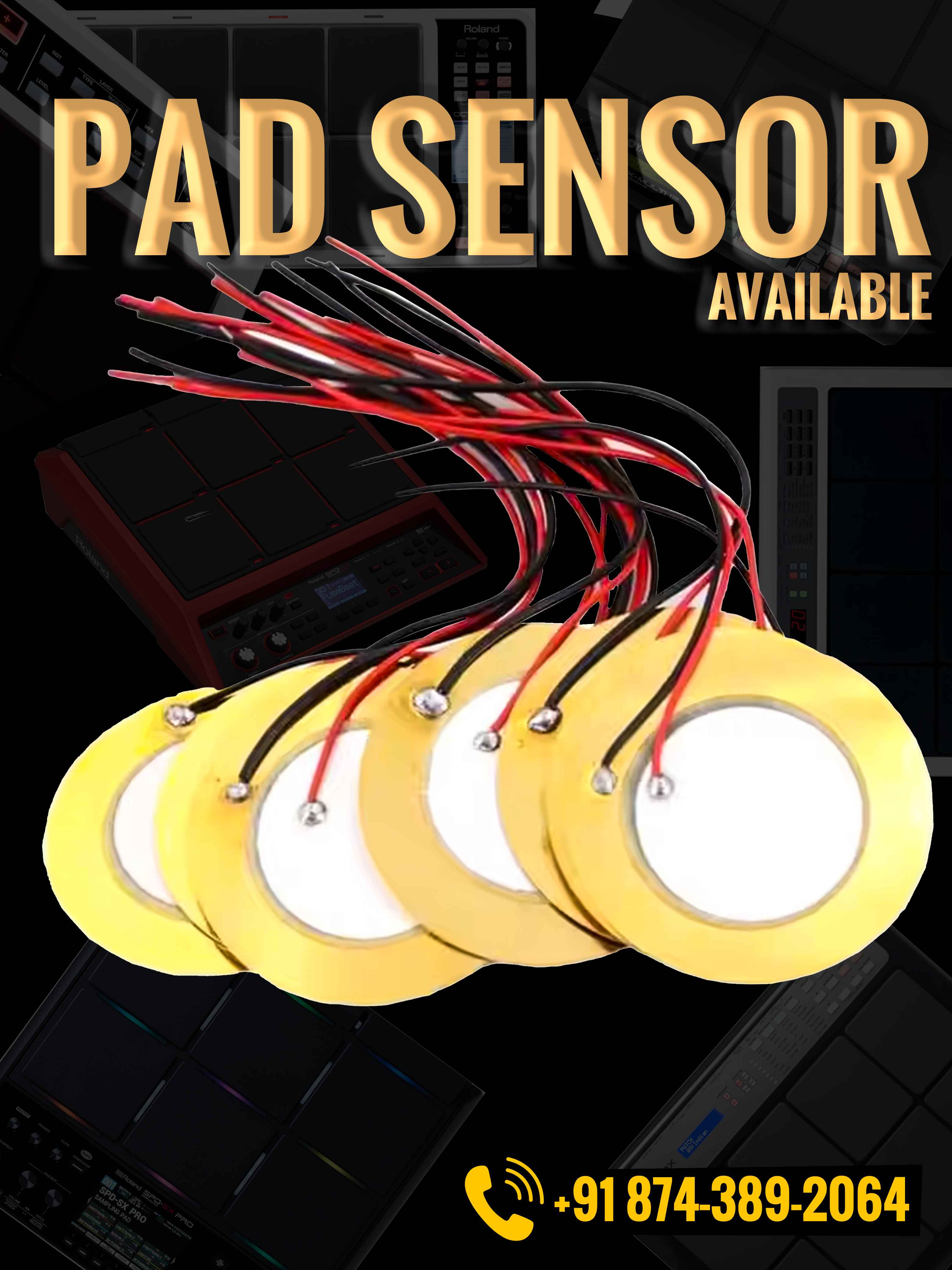 Pad Sensor 35mm (Set of 8)