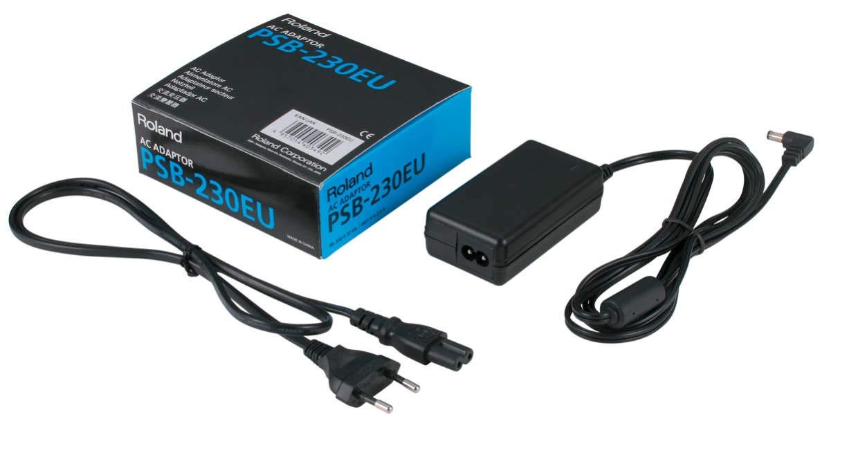 Roland PSB-230EU Power Supply Adapter with Cable – For Roland XPS-10 (Black)