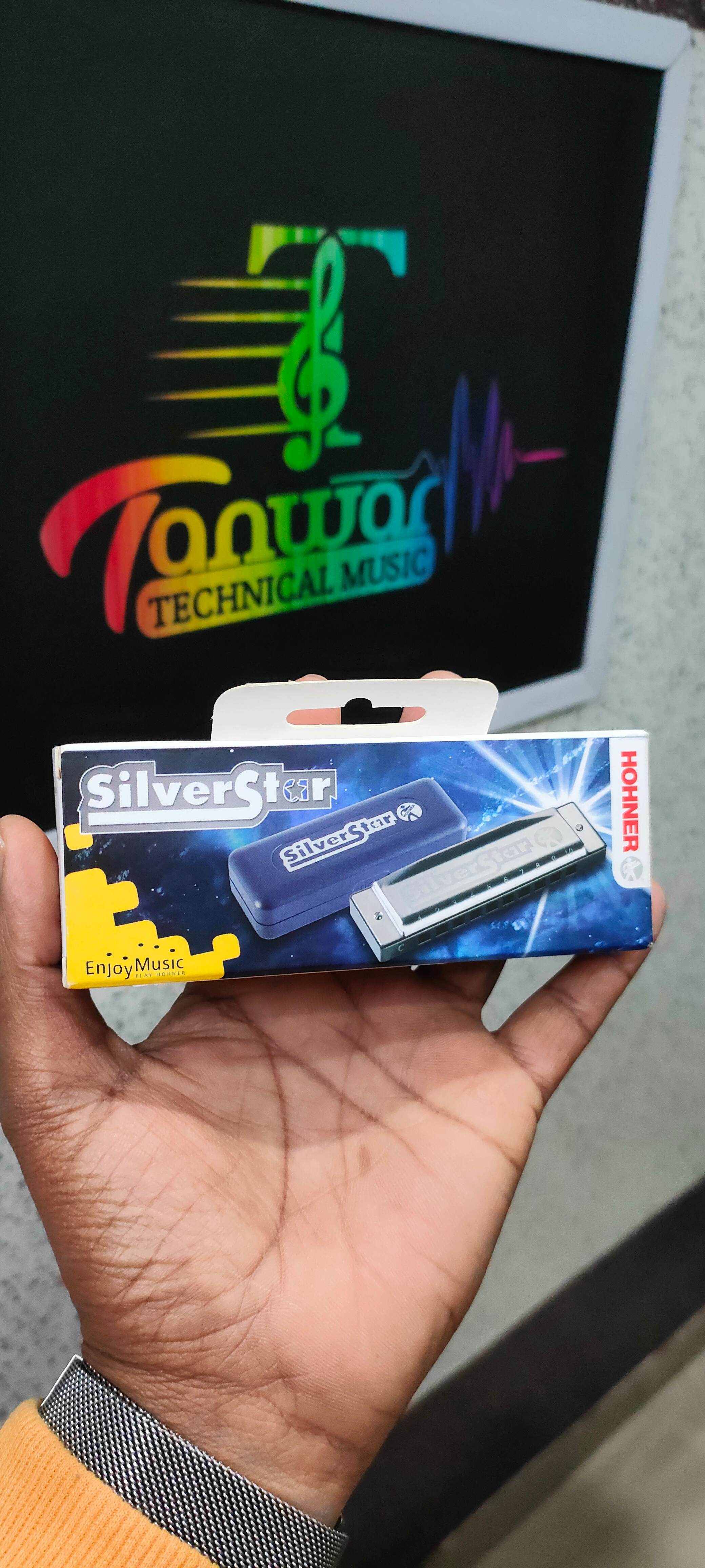 Hohner Silver Star Harmonica Key-C M5040167