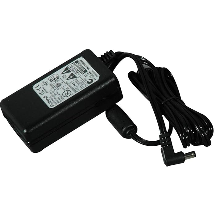 Roland PSB-230EU Power Supply Adapter with Cable – For Roland SPD-SX SE (Black)