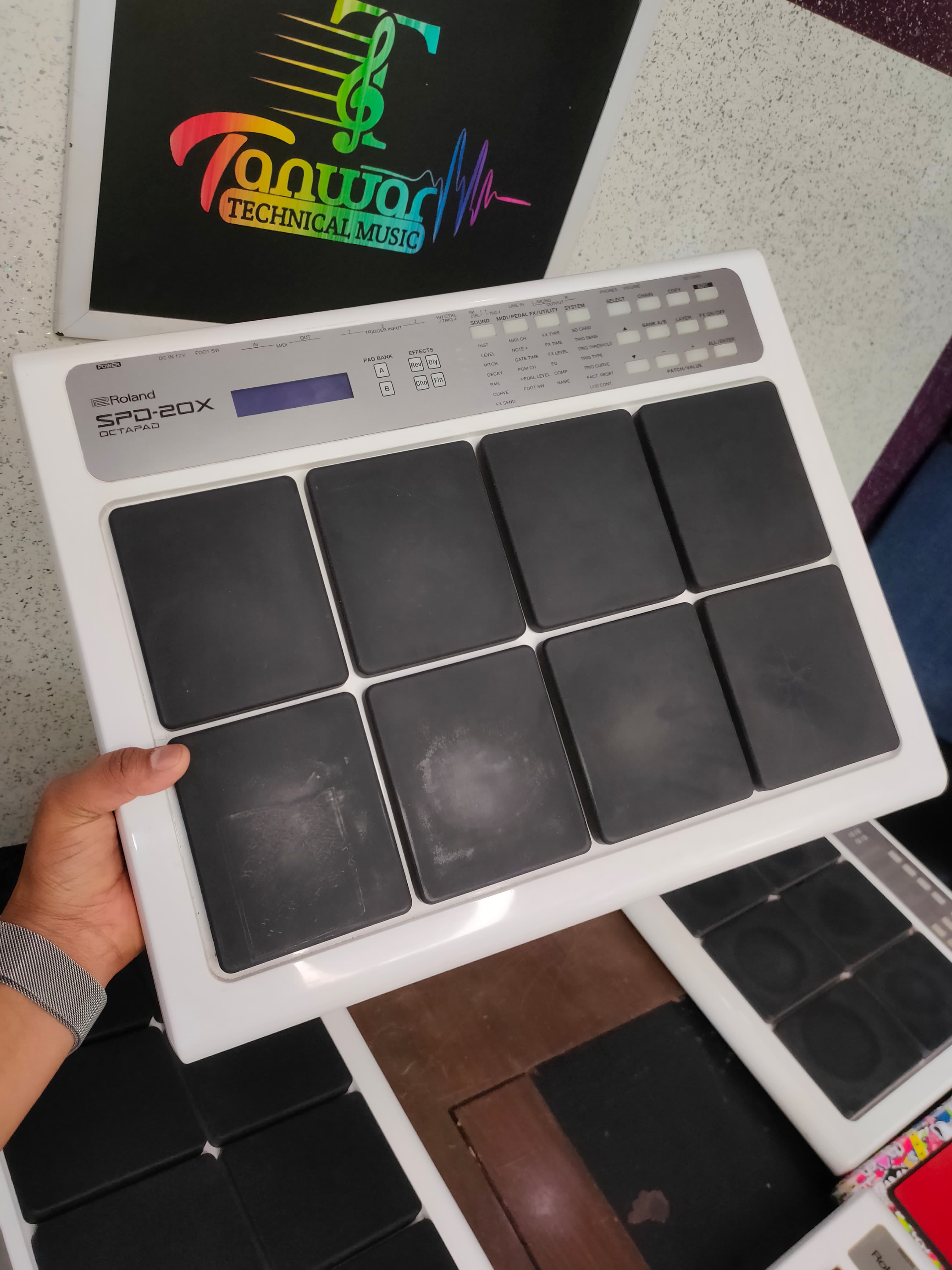 Second-Hand Roland SPD-20X Octapad (white)