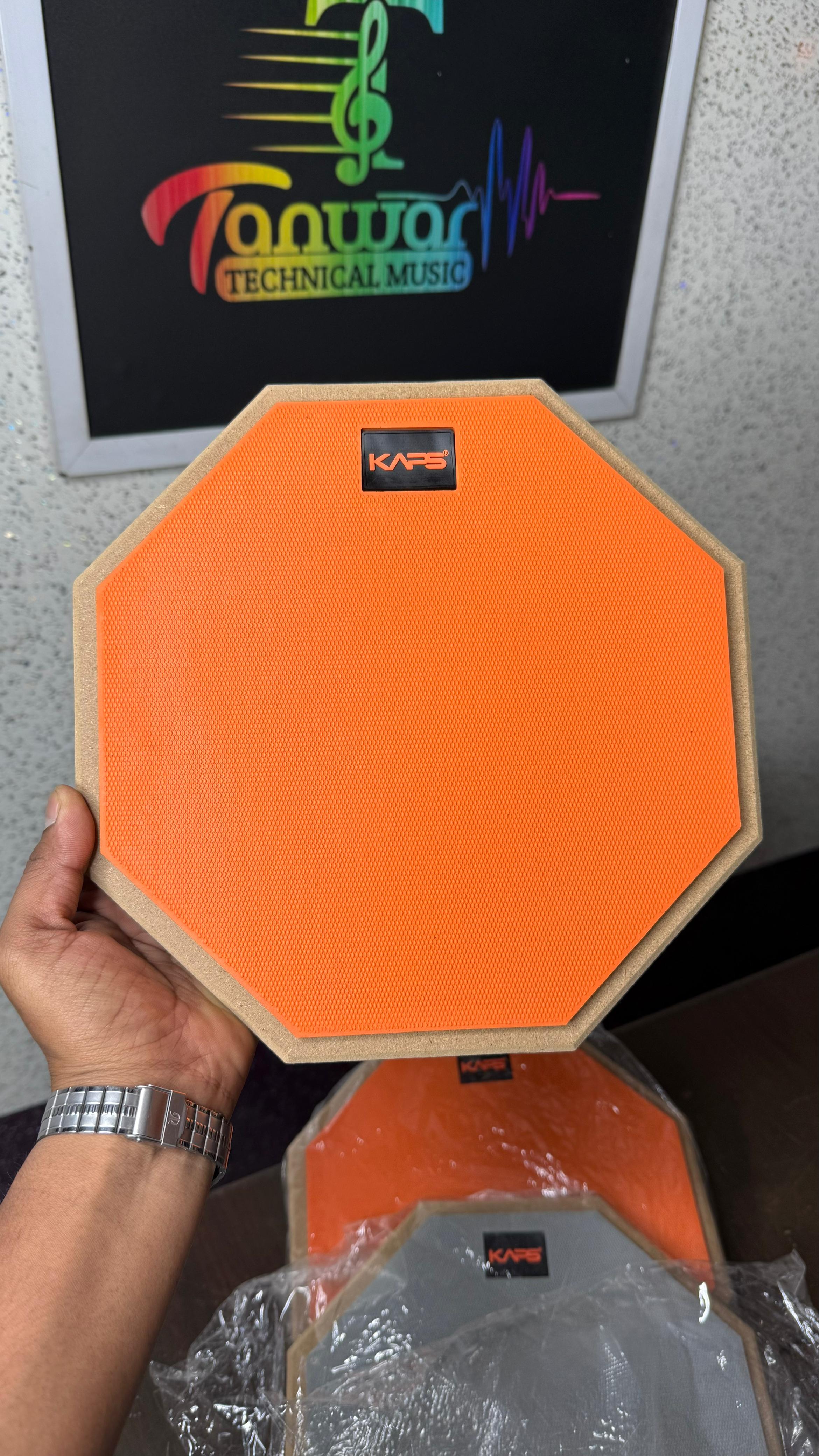 Kaps 10 Inch Practice Pad – Orange