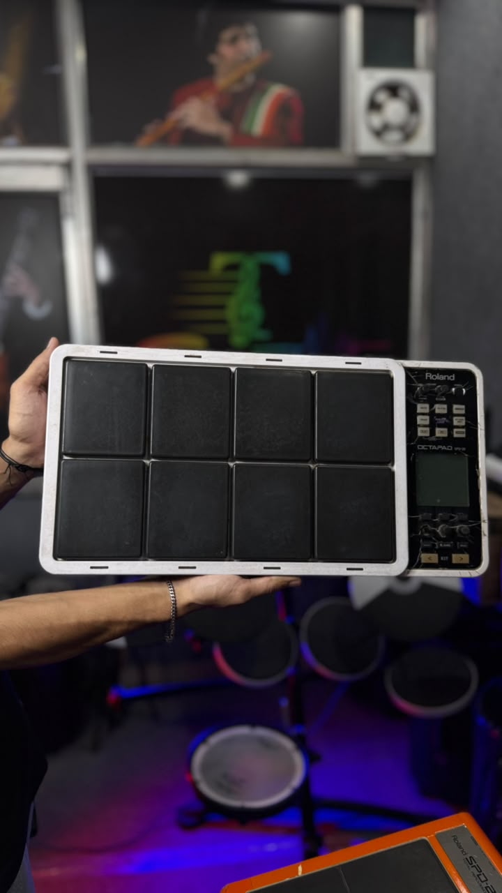 Roland SPD 30 White Second Hand Pad in Fresh Condition